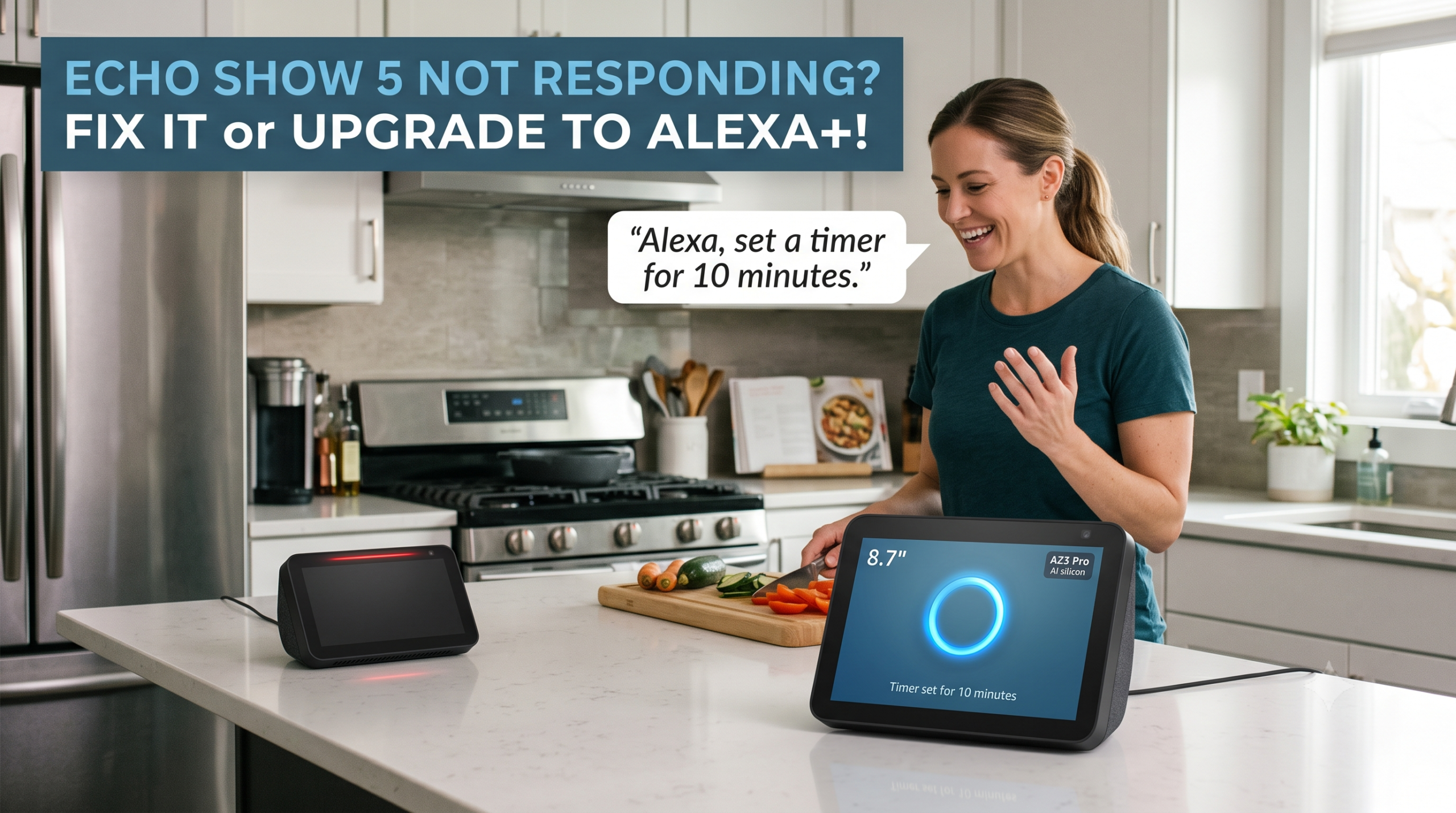 Echo Show 5 Not Responding to Voice Commands
